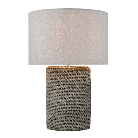 Wefen 24'' High 1-Light Table Lamp - Gray